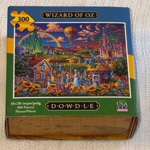 Wizard of Oz 300 Piece Puzzle NEW Dowdle Wicked 16 x 20 NIP